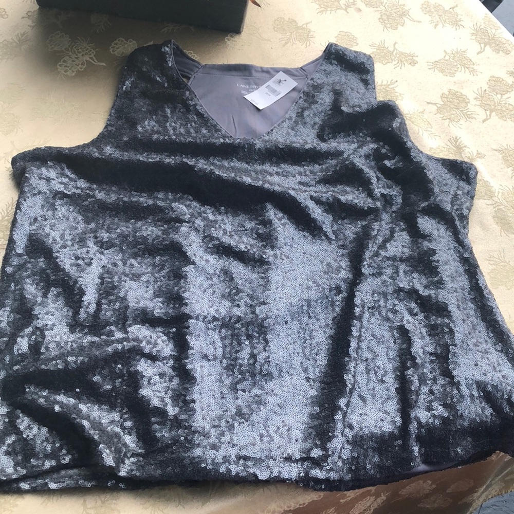 Brand New Layne Bryant sequin top